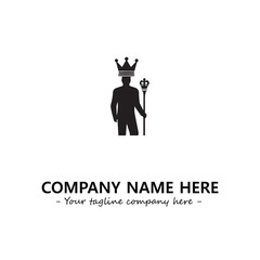 King logo company design vector illustration