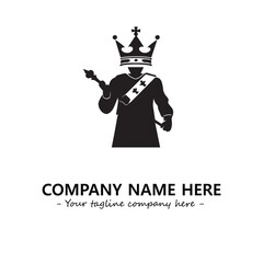 King logo company design vector illustration