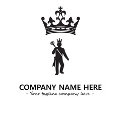 King logo company design vector illustration