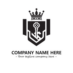 King logo company design vector illustration