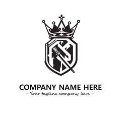 King logo company design vector illustration