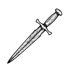 dagger – vector illustration