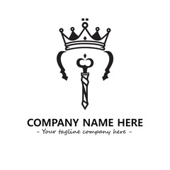 King logo company design vector illustration