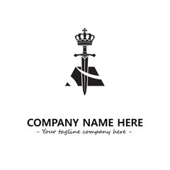 King logo company design vector illustration