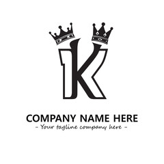King logo company design vector illustration