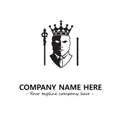 King logo company design vector illustration