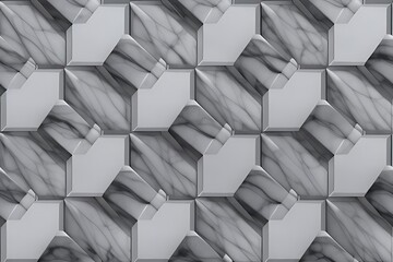 Seamless pattern of architectural marble tiles featuring elegant textures and natural veins, perfect for interiors, wallpapers, and design projects.