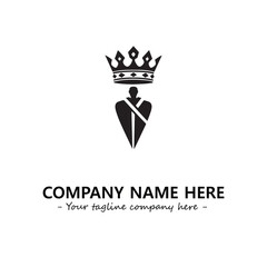 King logo company design vector illustration