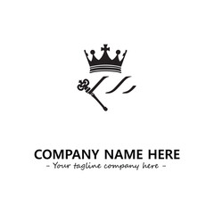 King logo company design vector illustration