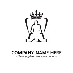 King logo company design vector illustration