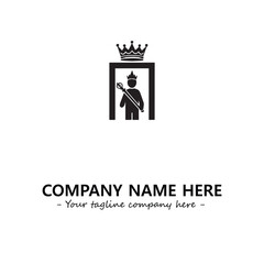 King logo company design vector illustration