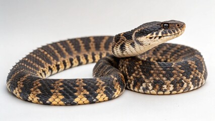 Obraz premium Death Adder on studio background