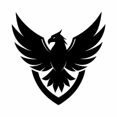 eagle shield with wings