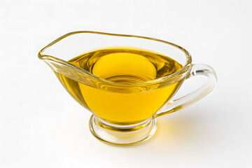 Olive Oil in a Glass Pitcher