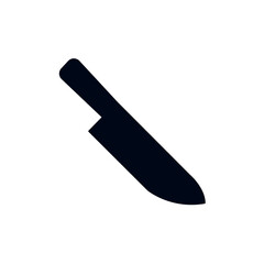 kitchen knife chef steel blade vector emoji illustration symbol sign icon