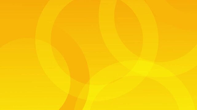 4k yellow abstract technology modern background. Light orange seamless looped animated wallpaper. Elegant simple universal backdrop. Fast moving 3d lines with soft shadow. Pure basic business 3d cover
