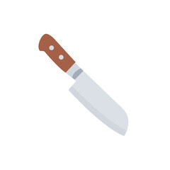 kitchen knife chef steel blade vector emoji illustration symbol sign icon
