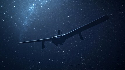 Obraz premium airplane in space