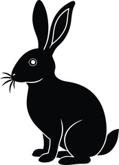 vector illustration of a rabbit