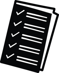 vector illustration of a document