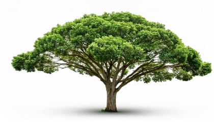 tree on white background