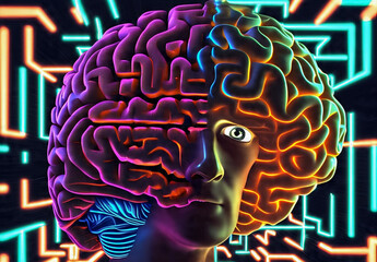 an abstract conceptual image representing overthinking