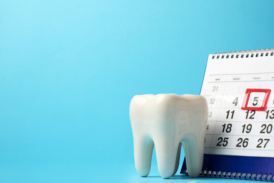 Dental Appointment Reminder on Calendar