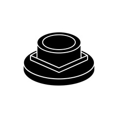 Basket Icon Vector Flat Clean Look