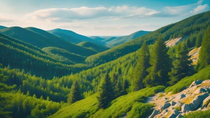 Obraz premium Cedar grove