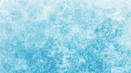Obraz premium Close-up of a textured ice surface with varying shades of blue