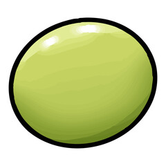 手書き_枝豆_ベクター素材_01