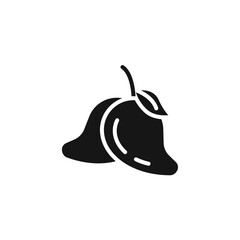 mango icon. mango Symbol sign for mobile concept and web design. Vector icon, Logo illustration, Vector graphics