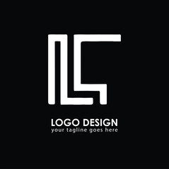 NQ NQ Logo Design, Creative Minimal Letter NQ NQ Monogram