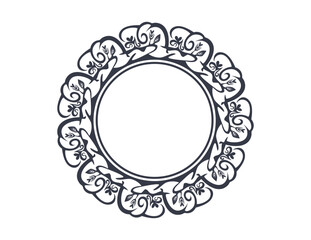 flourish border, outline design, intricate design frame, oval design frame, color frame, wrap frame, wrapping, text wrapping, text frame, frame, floral framing, floral border, spring frame, summer