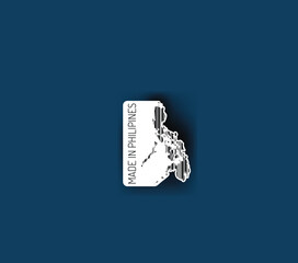 Discover fascinating sticker designs with barcodes in the shape of a map of Philippines. Enhance your projects with visual perfection. Buy now!