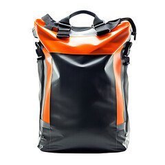 High Tech Waterproof Dry Bag with a Cutting Edge De Isolated on Transparent Background