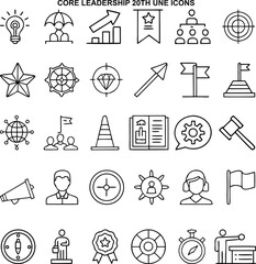 Wedding - Light Line Icons