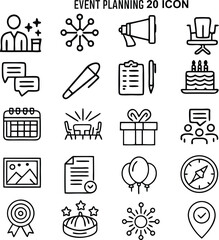 Wedding - Light Line Icons22