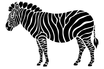 zebra silhouette