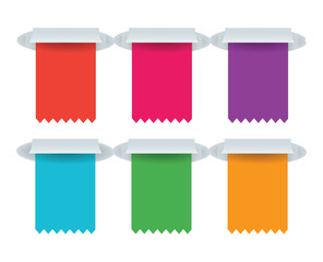 Set Ribbon Collection white background