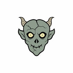 Fototapeta premium green alien monster