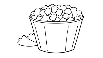 Popcorn in a Bucket