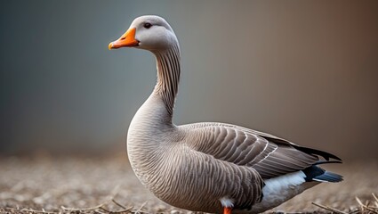 Obraz premium The Graylag goose