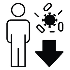 Good Hygiene Vector Icon Indicating Health Precautions