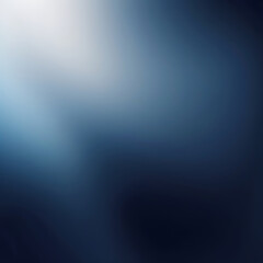 Obraz premium Dark Blue Smooth Gradient Flow Abstract Light Blur Minimal Background Wallpaper Design - ai