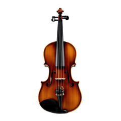 Fototapeta premium violin isolated on white background
