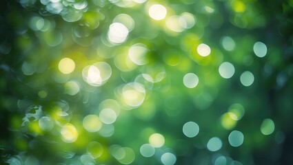 Obraz premium Out of focus green nature backdrop.