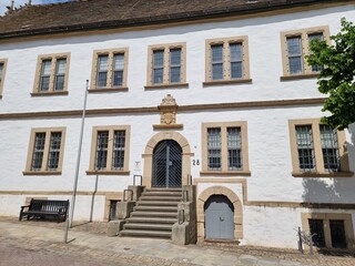 facade of  town hall Nieheim