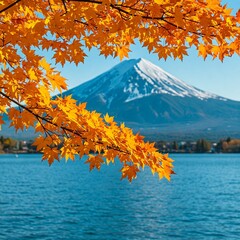 autumn in the mountains