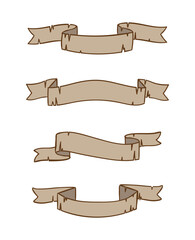 Set Ribbon Collection white background